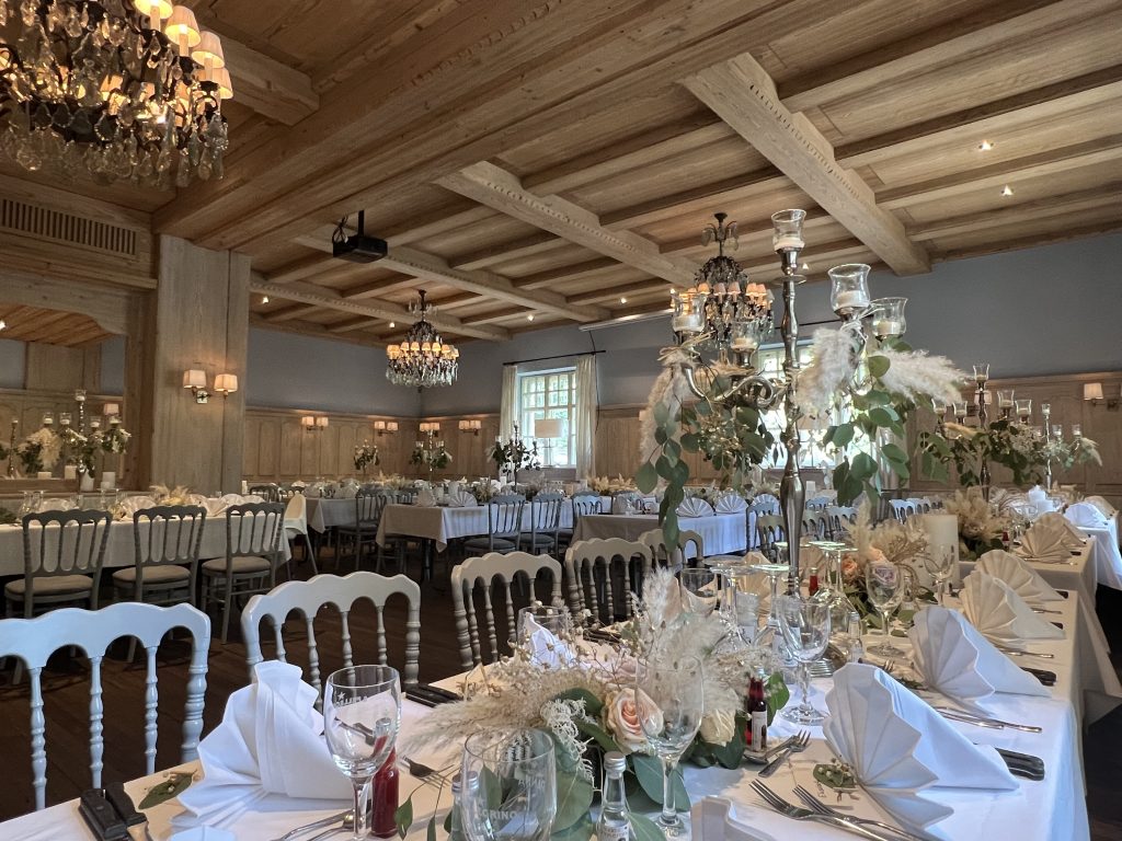 Hochzeitssaal M&uuml;nchen Isar am See